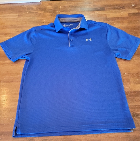 Under armour blue medium polo. - Picture 1 of 2